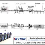 Automatic 50ML-1L Lubricating Oil Filling Line 50ML-1L自動注油線